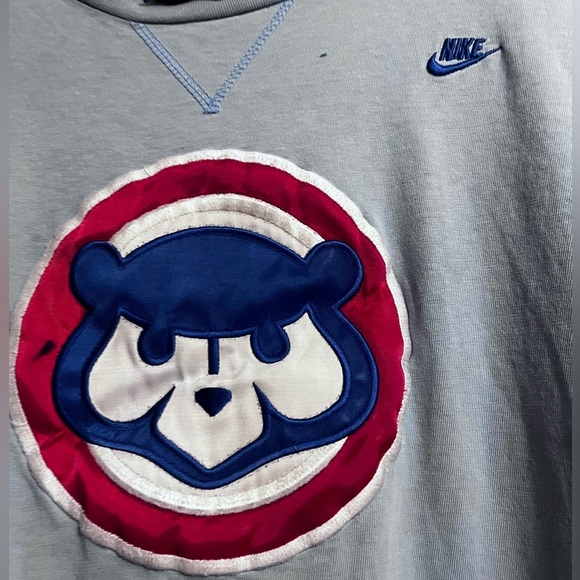 Vintage Chicago Cubs Shirt Adult Size Extra Large Blue Short Sleeve - Picture 2 of 5